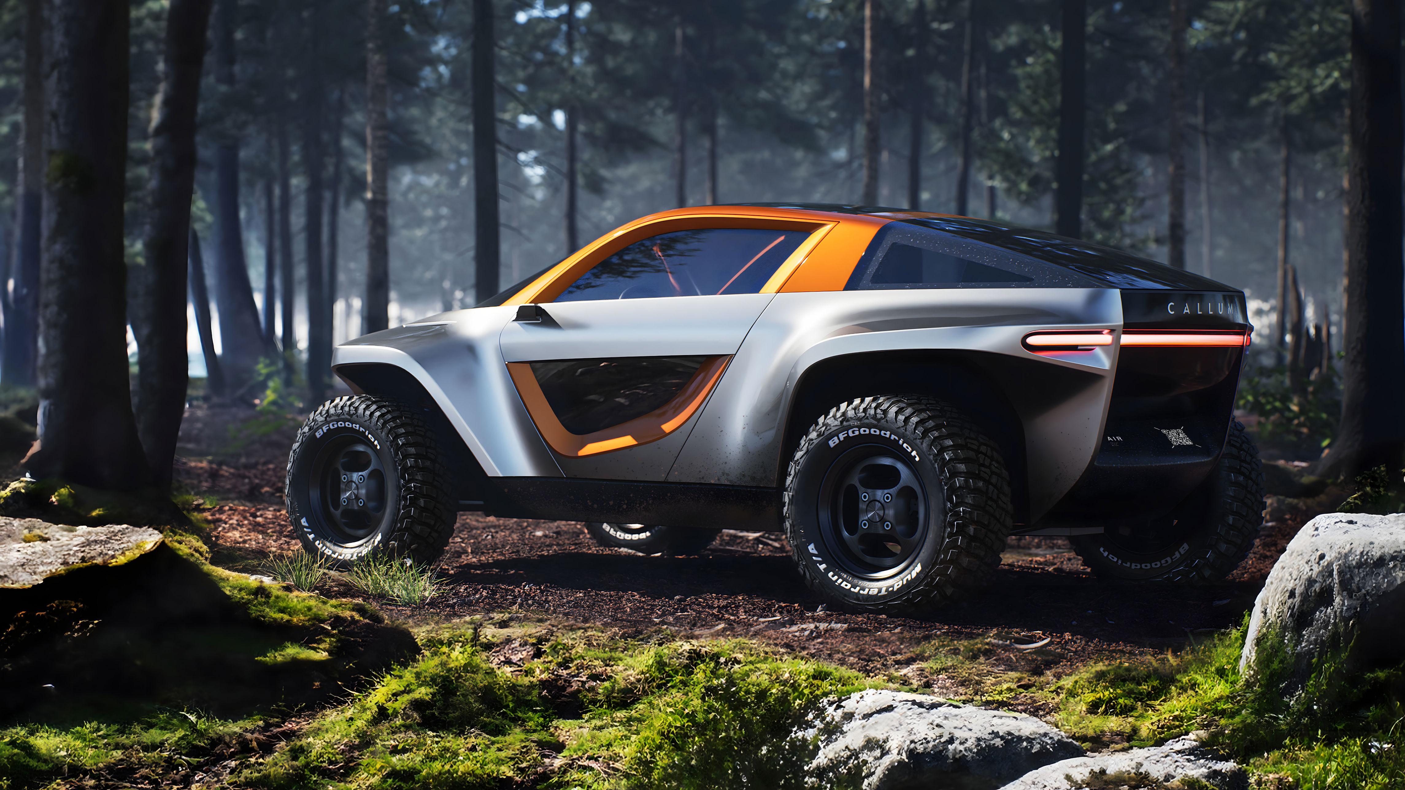 the callum skye is an 1,150kg electric off-road toy with strong stats