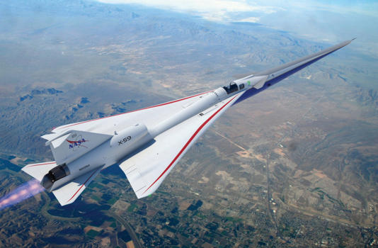 Nasa’s X-59 supersonic plane is getting ready for take-off (Picture: Nasa/SWNS)