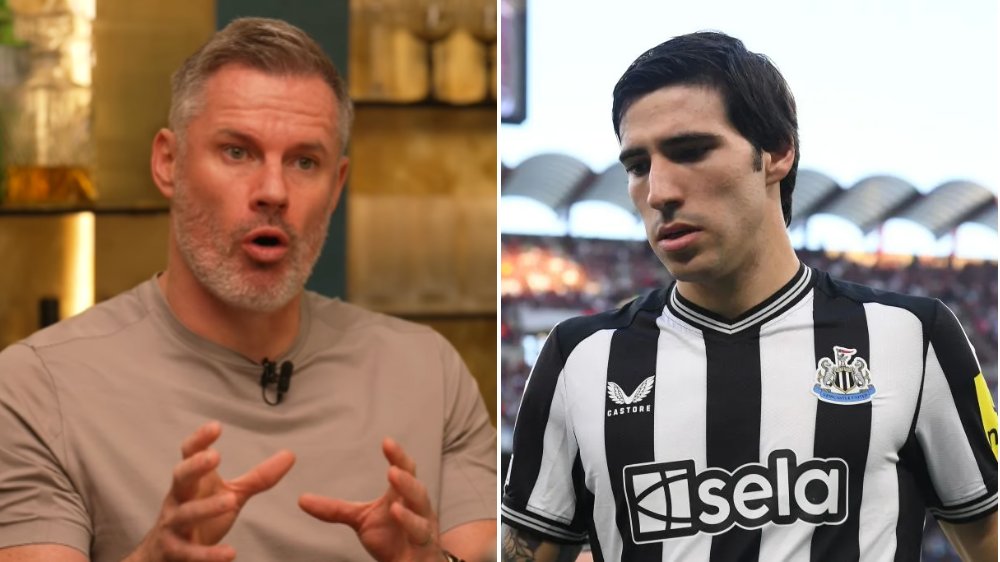 jamie carragher says newcastle 'must pay' for tonali mistake and slams neves loan rumours