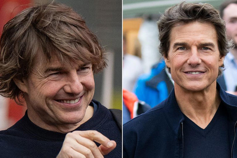 Tom Cruise has debuted his new hair style