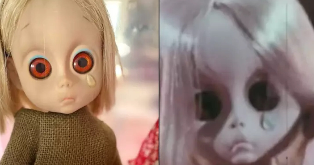 dukke blev taget af markedet for at give børn mareridt: nu går den for tusinder af kroner på nettet