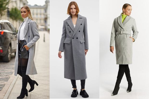 joanna przetakiewicz radzi, jak wybrać idealny płaszcz na zimę. to 3 proste zasady. sama nosi szary