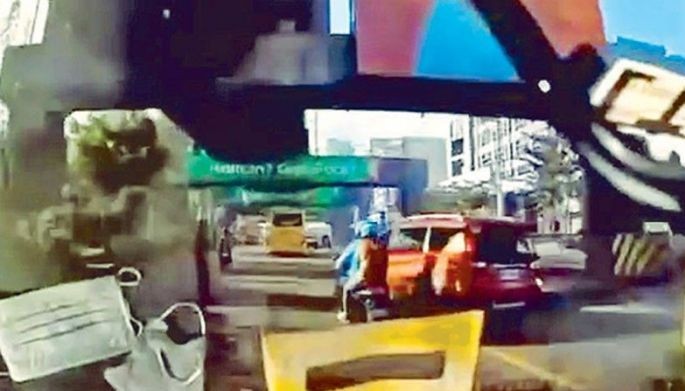 lto suspends license of driver in road rage