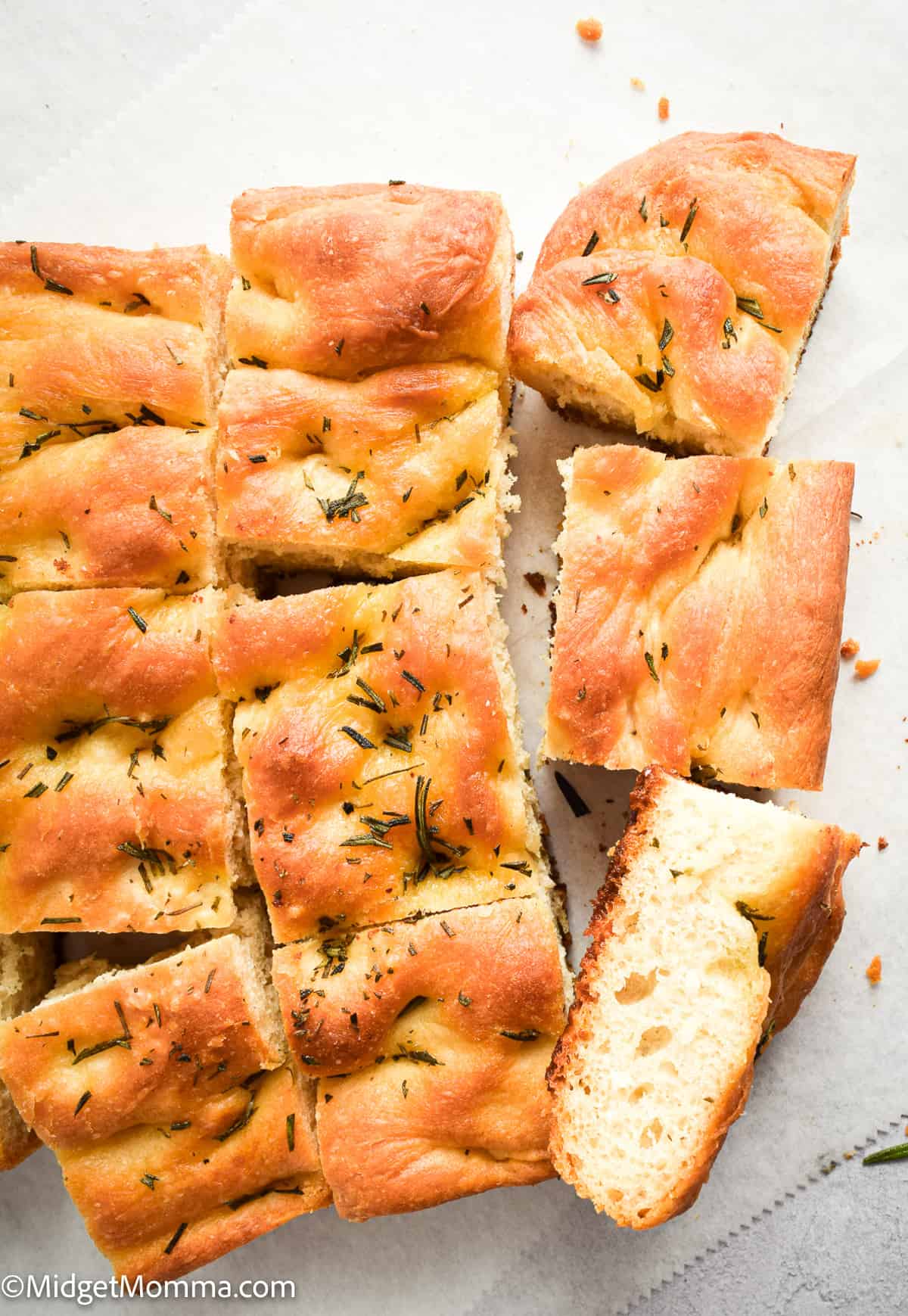 Easy Focaccia Bread Recipe With Rosemary And Sea Salt