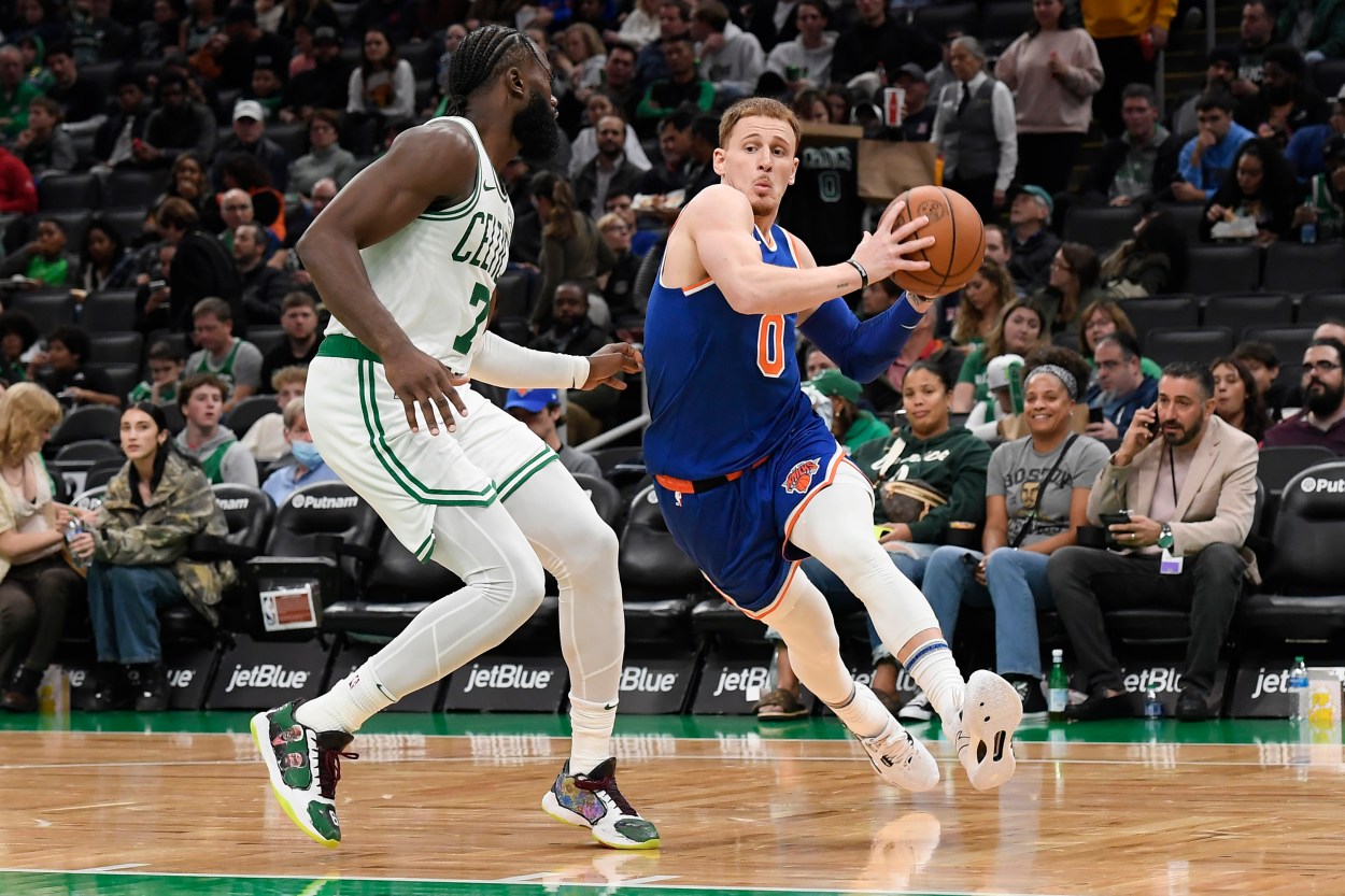 Knicks: Donte DiVincenzo Making Invaluable Impact Off Of The Bench