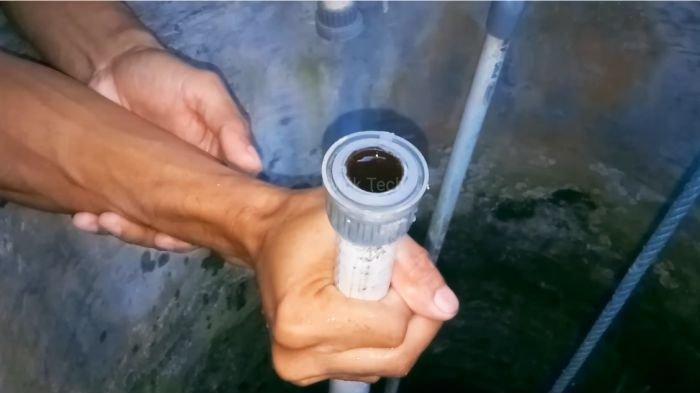 cara mengatasi pompa air yang tidak keluar air,padahal saklar lisrik sudah on