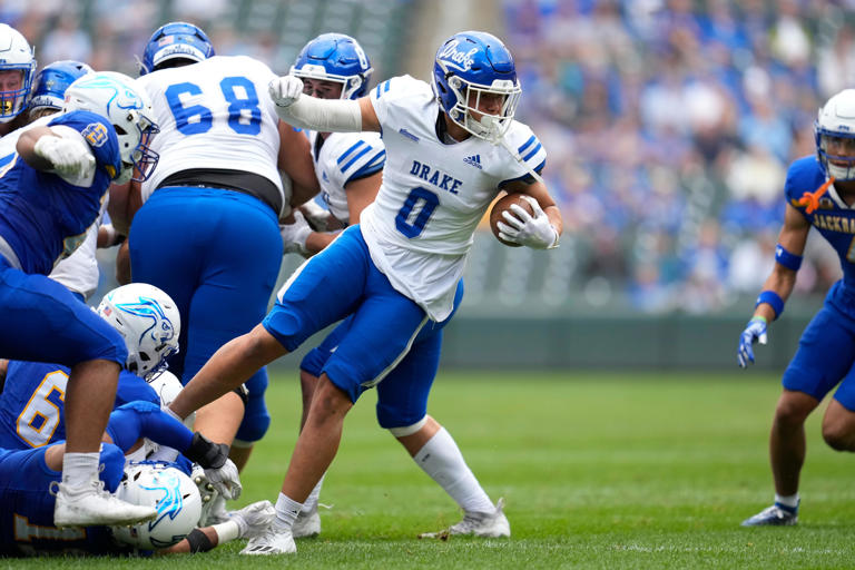 How a touchdown in 2022 is motivating the Drake football in first FCS ...