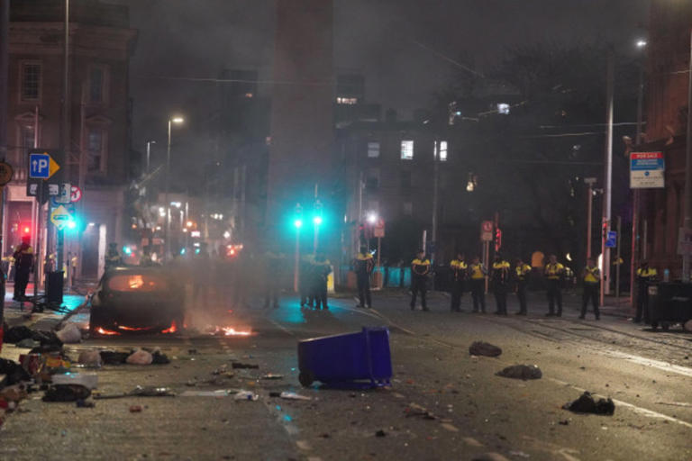 In pictures: The violent riots in Dublin city centre and the aftermath of the chaos