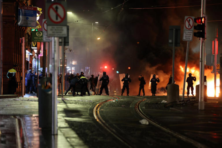 In pictures: The violent riots in Dublin city centre and the aftermath of the chaos