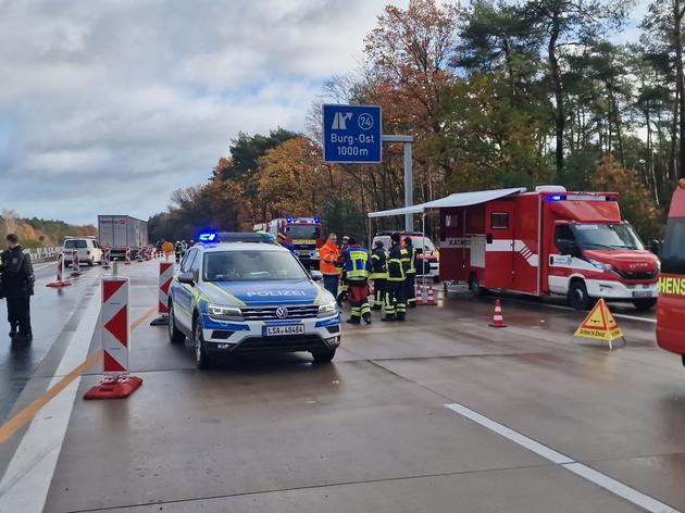 Vollsperrung Auf A2 Nach Unfall Mit Gefahrguttransporter