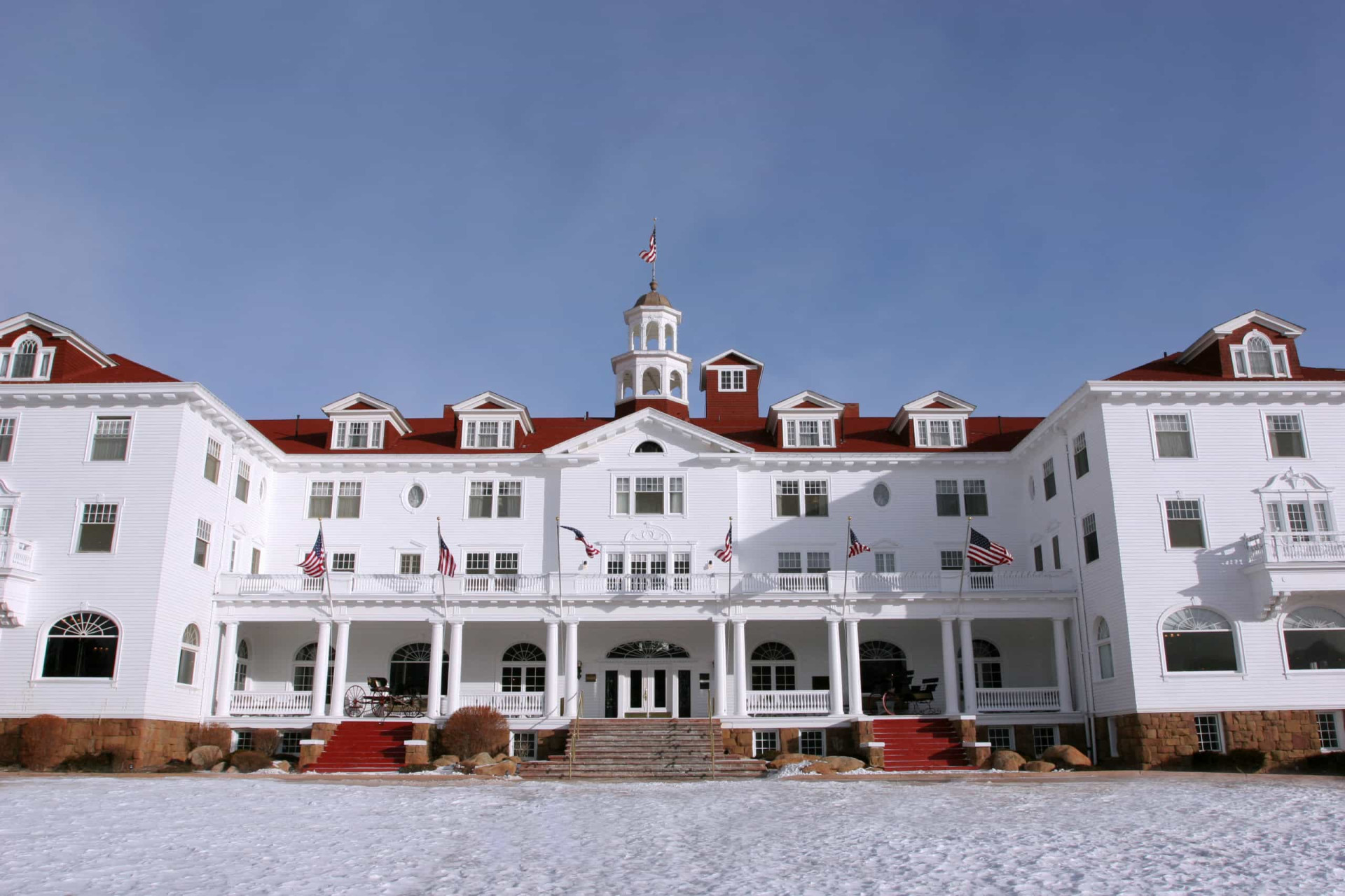 <p>The Stanley Hotel in Estes Park is the number one spot when it comes to haunted places in Colorado. So much so, in fact, that it was the inspiration for Stephen King's 'The Shining.' King actually spent the night in the infamous room 217.</p><p>You may also like:<a href="https://www.starsinsider.com/n/284870?utm_source=msn.com&utm_medium=display&utm_campaign=referral_description&utm_content=505450en-ae"> Authors who hated their movie adaptations</a></p>