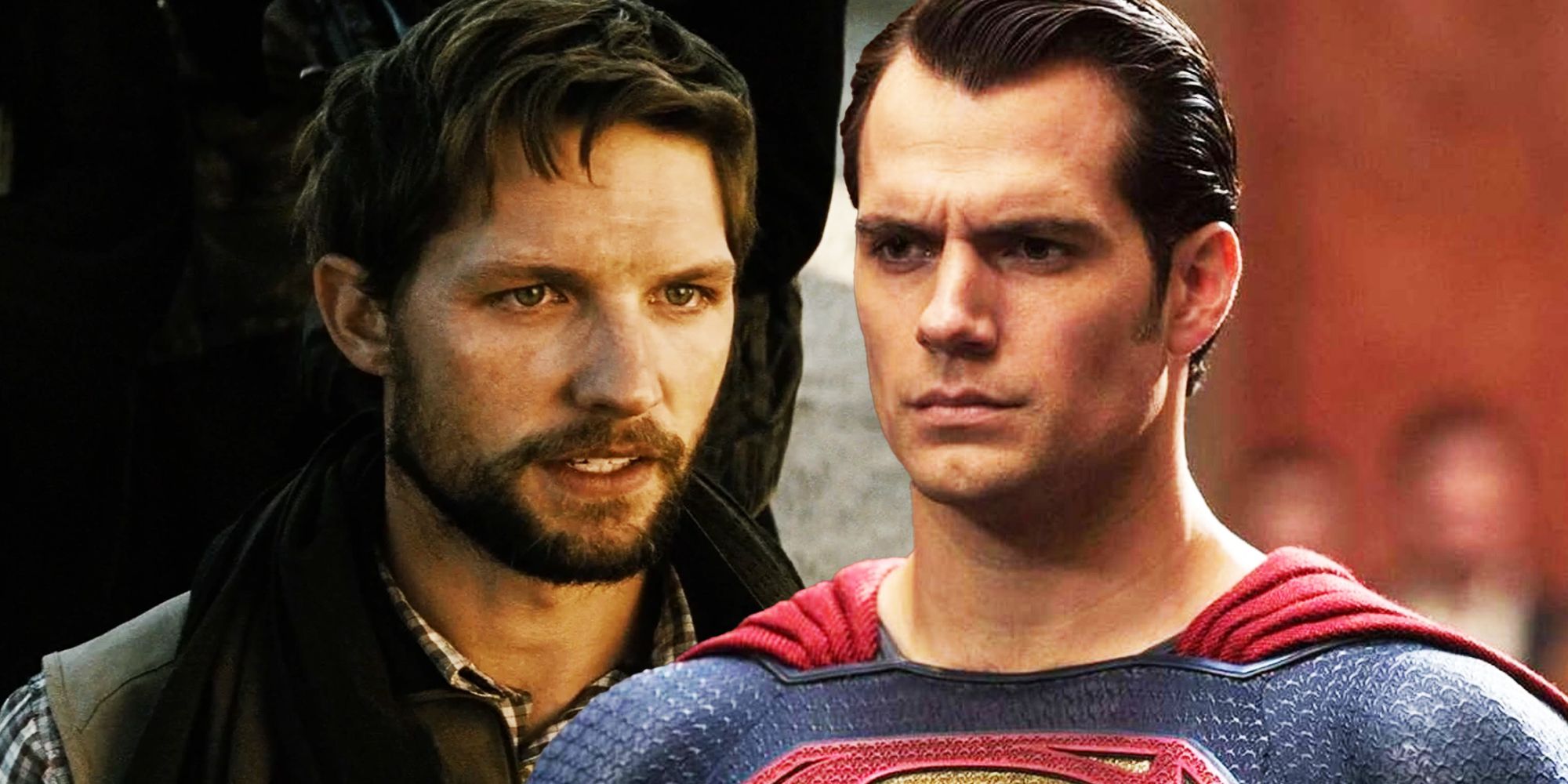 <b>Batman</b> v Superman&apos;s Jimmy Olsen and Superman.