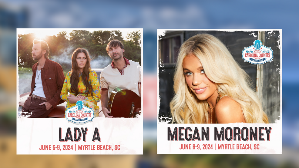 Lady A, Megan Moroney join CCMF 2024 lineup