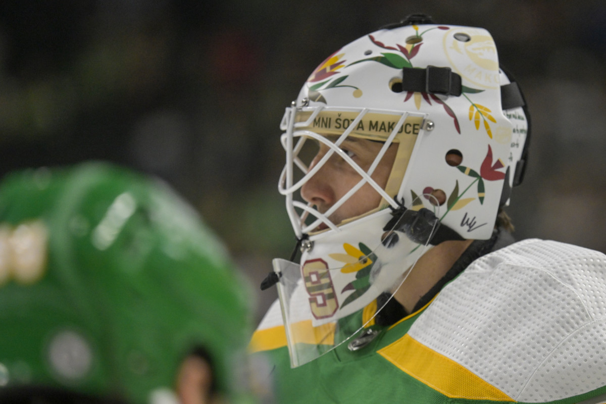 Wild’s Marc-André Fleury Defies NHL Rules With Custom Native American ...