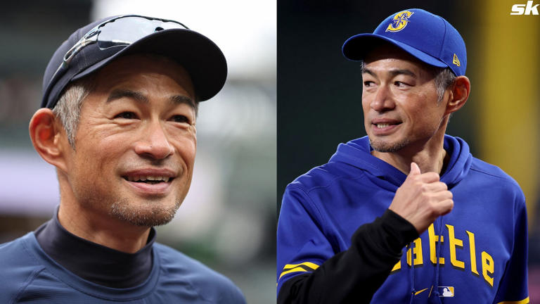 Ichiro Suzuki talks about his love for the game after pitching a shutout against high-school team