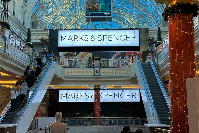Marks & Spencer Trafford megastore prepares to open - with giveaways to  first 200 through the doors