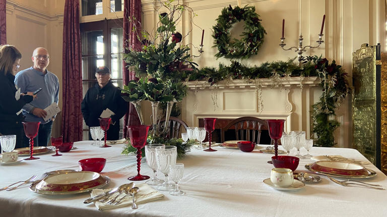 Brucemore Mansion kicks off holiday season tours with new, immersive elements for visitors this year
