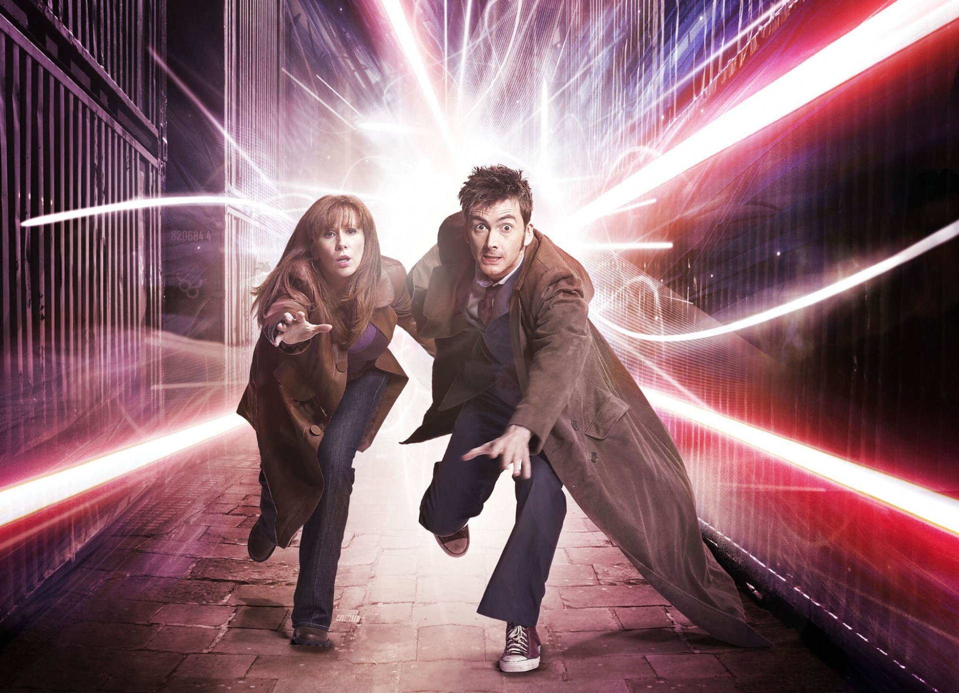 doctor who: david tennant and catherine tate make explosive return