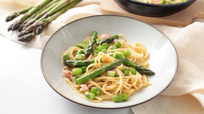 Ina Garten&amp;#39;s Pro Tip For Deliciously Light Carbonara