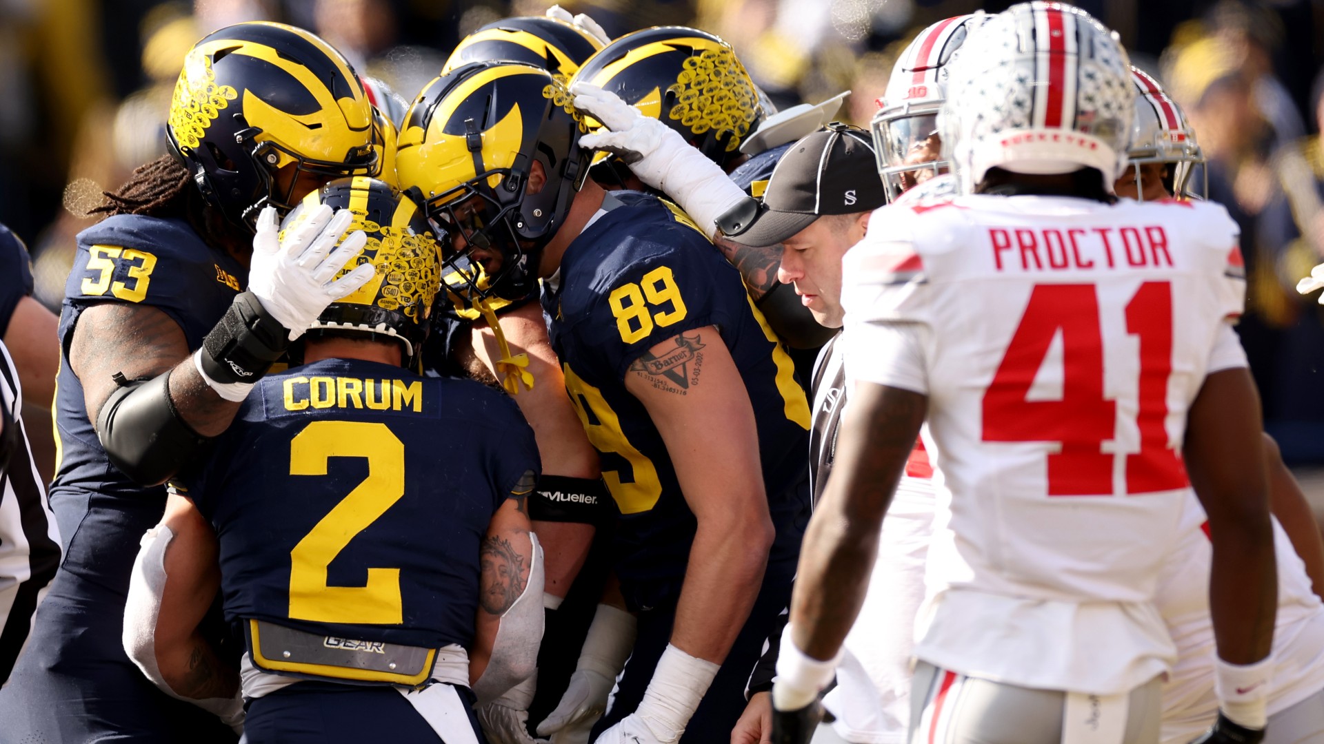 Ohio State Vs. Michigan Final Score: Blake Corum's Two TDs Power ...