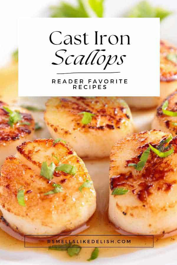 Garlic Butter Cast Iron Scallops