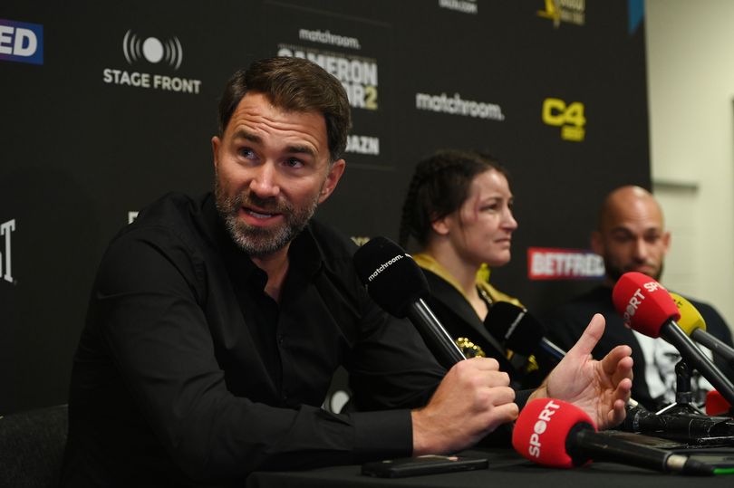 eddie hearn admits need to consider potential impact of conor mcgregor being involved in katie taylor's croke park fight