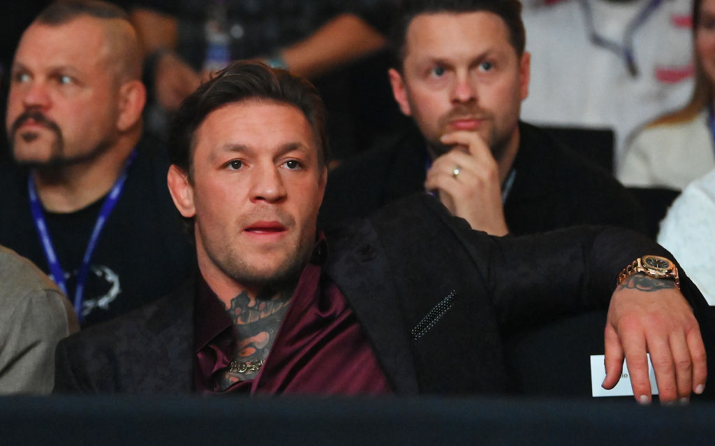 eddie hearn hits back at journalist for conor mcgregor question following taylor win