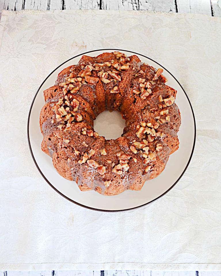 Pecan Pie Chiffon Cake