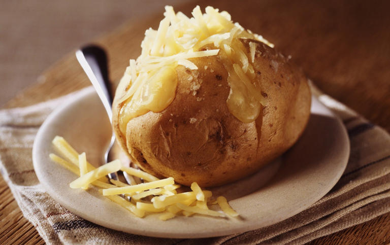 Jacket potatoes include choline, which improves memory, mood, muscle control, and other functions - Getty Images