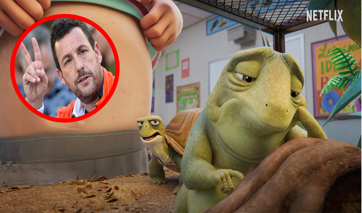 'leo': ¿de qué trata la película animada de adam sandler, en la que presta su voz a un lagarto en netflix?