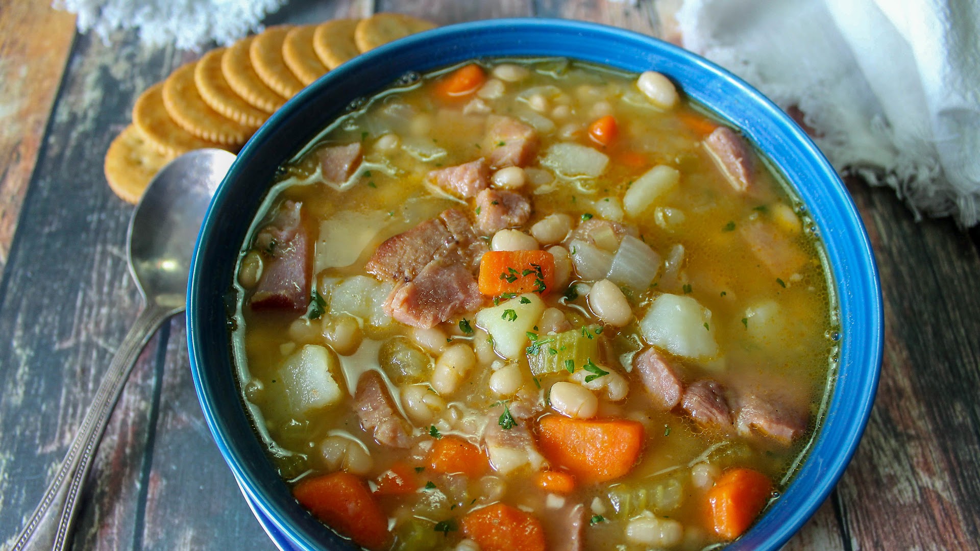 Soups Are A Great Way To Use Leftover Ham Crazy Old Bag Lady’s Bean