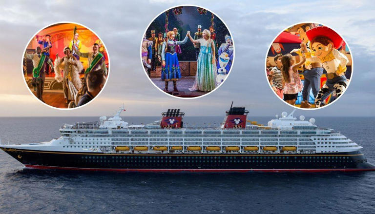 Watch: The Disney Wonder cruise ship arrives in Auckland.