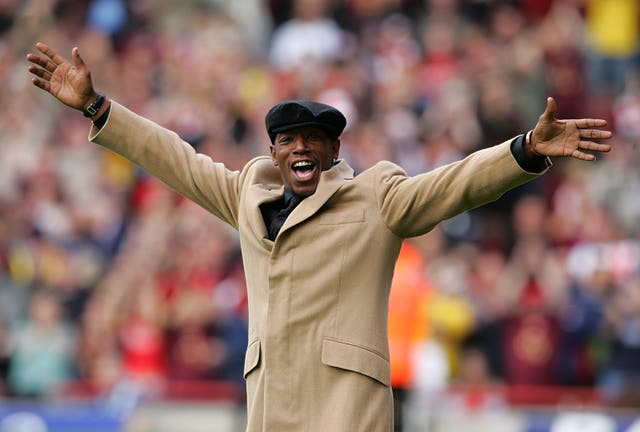 former england footballer ian wright among those to collect honours
