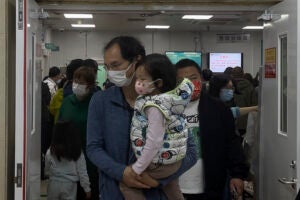 china says surge in respiratory illnesses caused by flu, other known pathogens