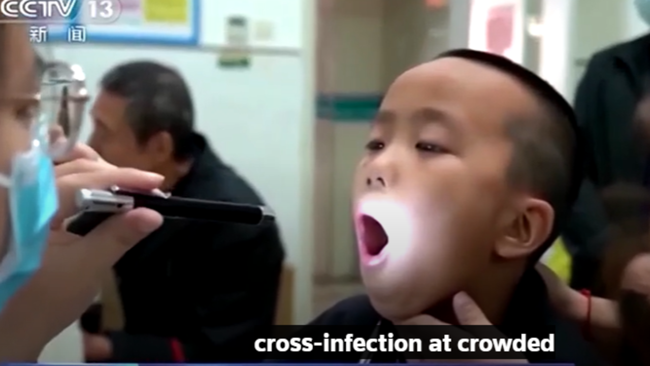 another pandemic? video from beijing, china shows 'mask wearing' crowd in hospital