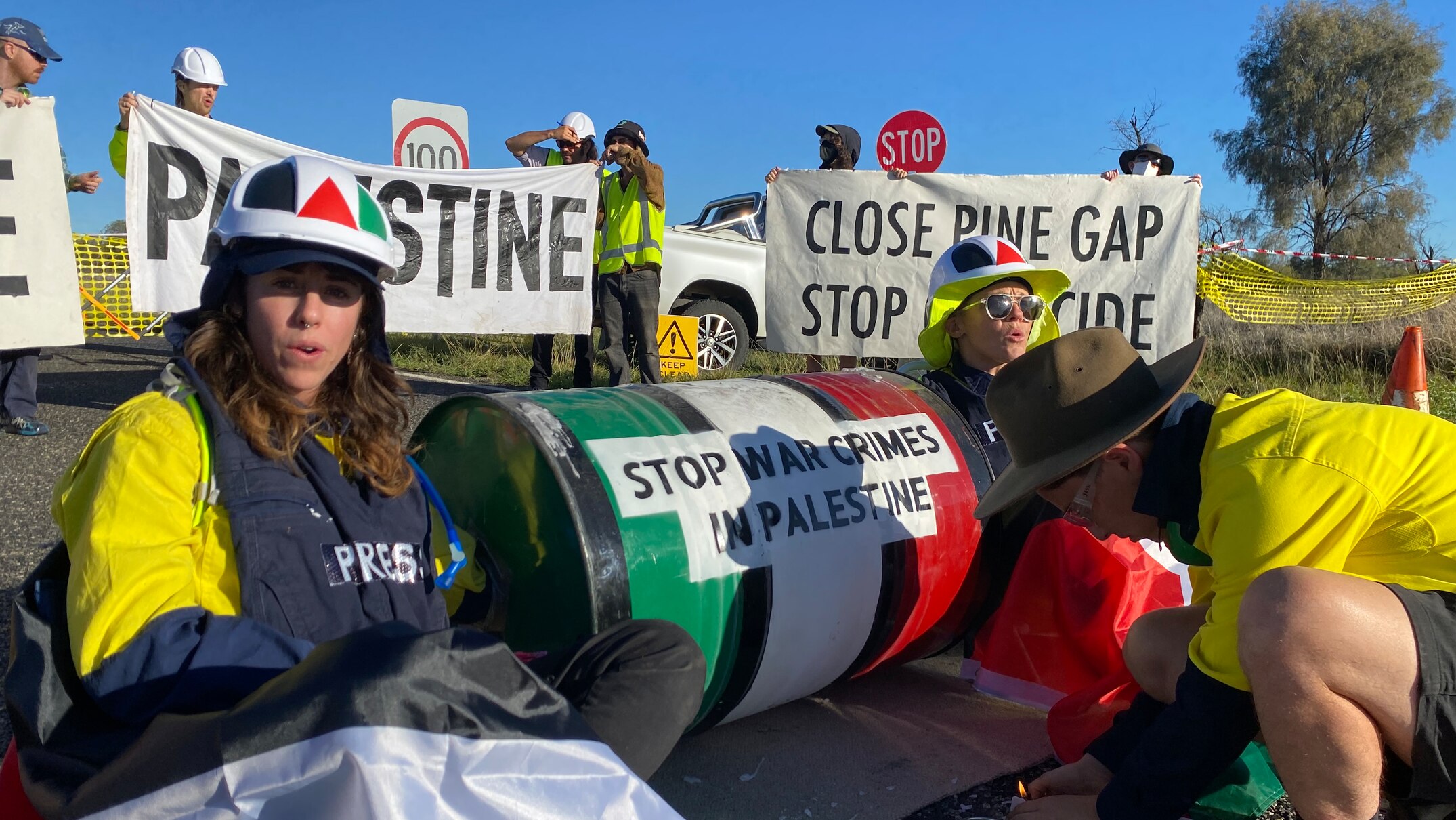 why do protests keep happening at the australian-us defence facility pine gap near alice springs?
