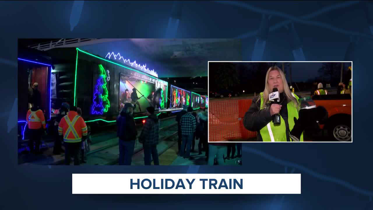 CP Holiday Train arrives in Hartland