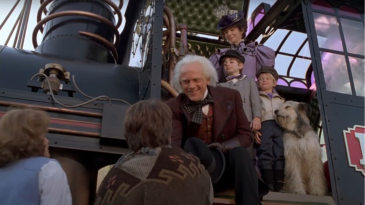 <p>                     While Marty McFly is technically the protagonist of <em>Back to the Future</em>, seeing <em>Part III</em> not only allow Doc Brown to fall in love with his beloved Clara (Mary Steenburgen), but also wind up happily ever after with her was a total delight. Giving Marty and Jennifer one last word of advice to make their future a good one, the family Brown sped off into time, in a very happy ending.                   </p>
