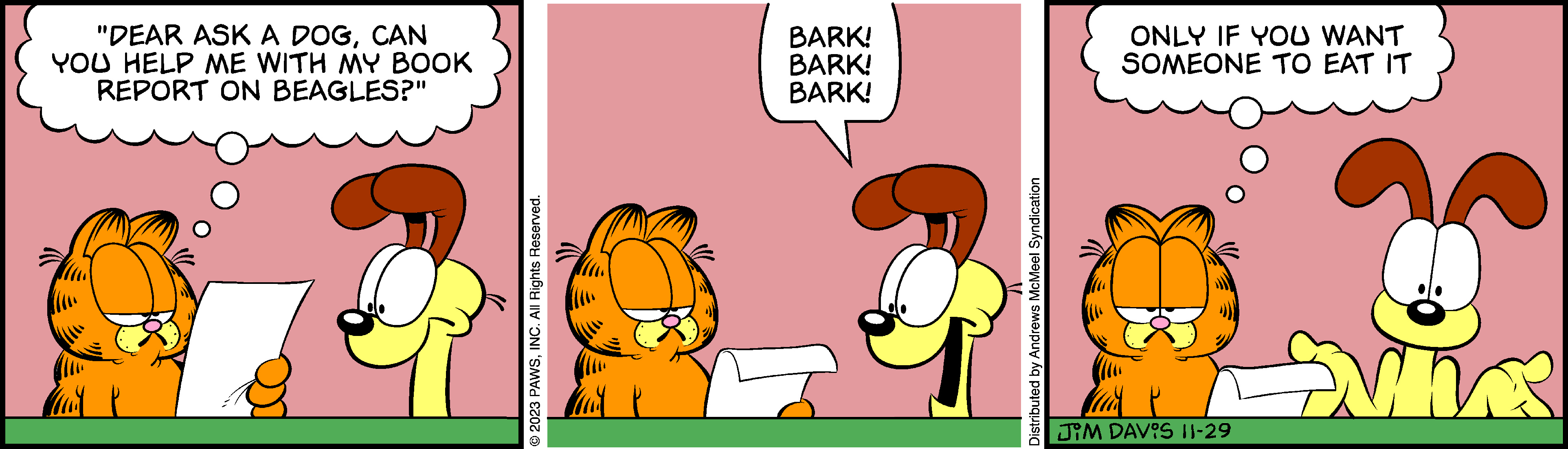 Garfield By Jim Davis