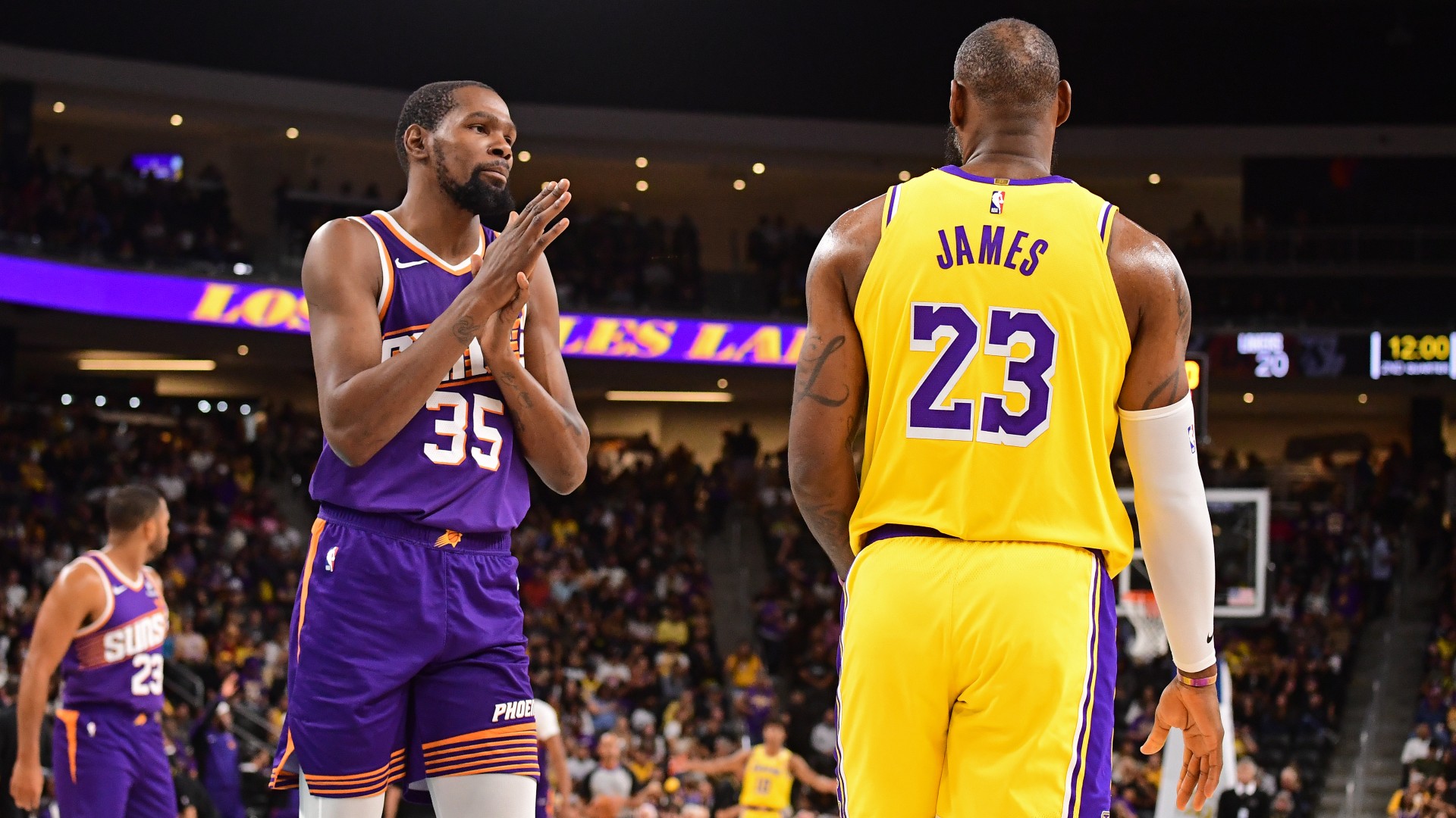 what channel is lakers vs. suns on today? time, tv schedule for nba in-season tournament game