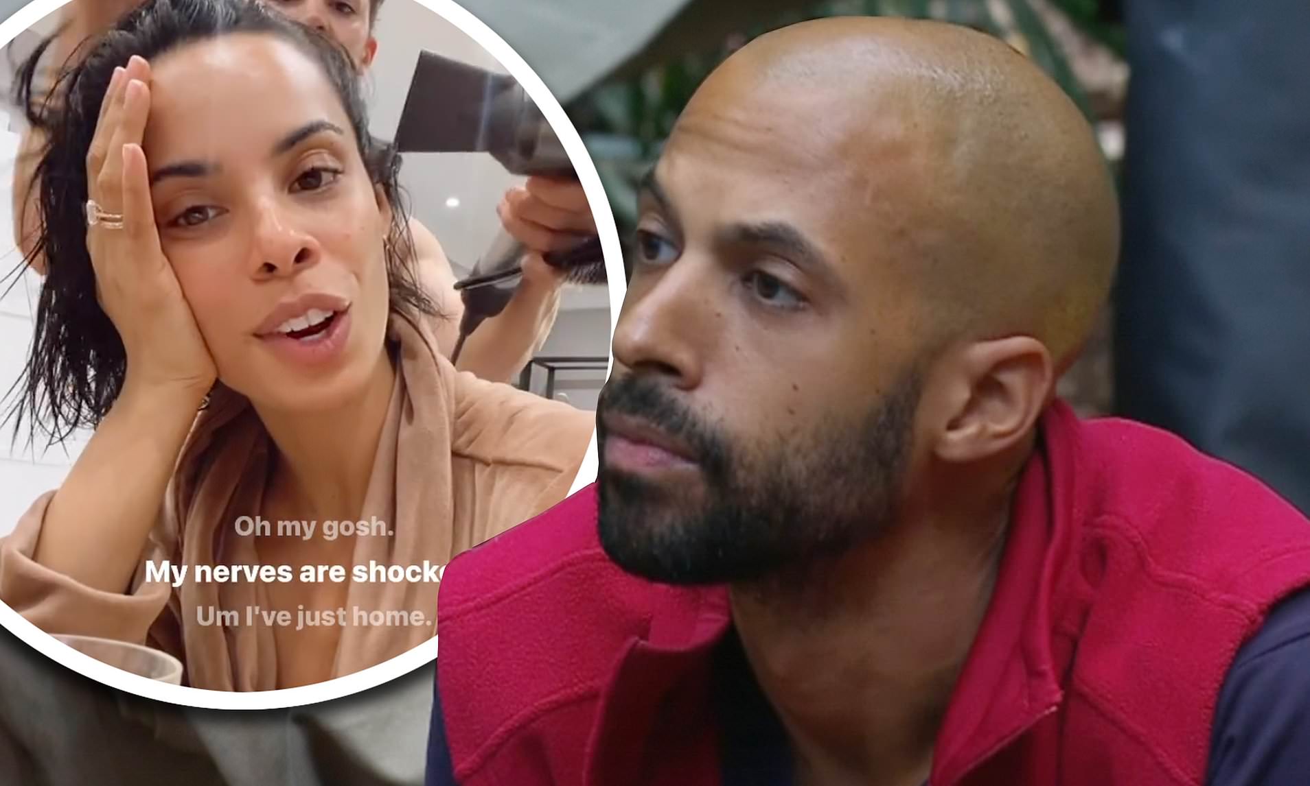 I'm A Celeb's Marvin Humes In Bottom Two As Wife Rochelle Rushes To Oz