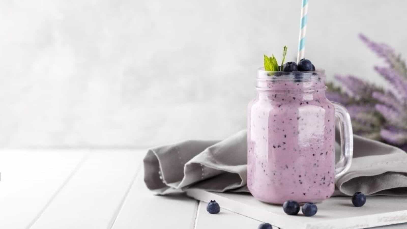 <p>Lazy mornings meet health-conscious choices with the Blueberry Avocado Boost Smoothie. Blend your way to a nutritious breakfast that’s as simple as it is delicious. Enjoy the creamy blend of blueberries and avocado without the fuss.<br><strong>Get the Recipe: </strong><a href="https://www.primaledgehealth.com/blueberry-avocado-ketogenic-smoothie/?utm_source=msn&utm_medium=page&utm_campaign=18 extremely quick and easy breakfast ideas for lazy people">Blueberry Avocado Boost Smoothie</a></p>