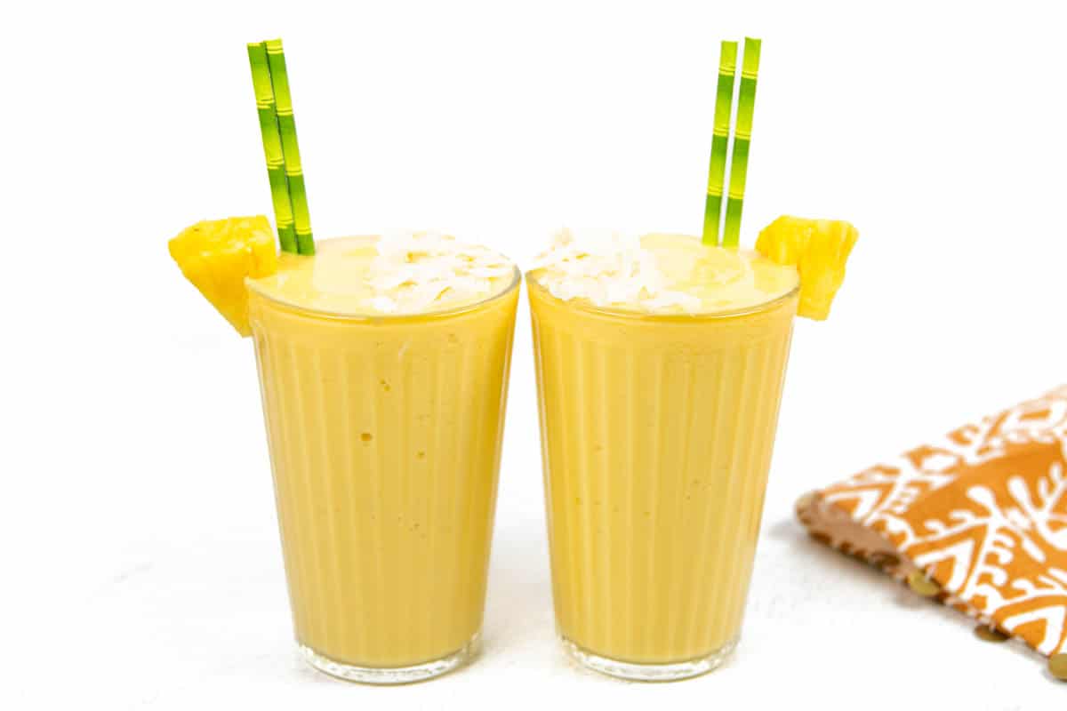 <p>For a lazy morning that needs a tropical twist, the Tropical Mango Pineapple Smoothie is your go-to. Just toss mango and pineapple into a blender, and voila-a refreshing, exotic breakfast option without the fuss.<br><strong>Get the Recipe: </strong><a href="https://feastandwest.com/2022/01/14/mango-pineapple-smoothie/?utm_source=msn&utm_medium=page&utm_campaign=18 extremely quick and easy breakfast ideas for lazy people">Tropical Mango Pineapple Smoothie</a></p>