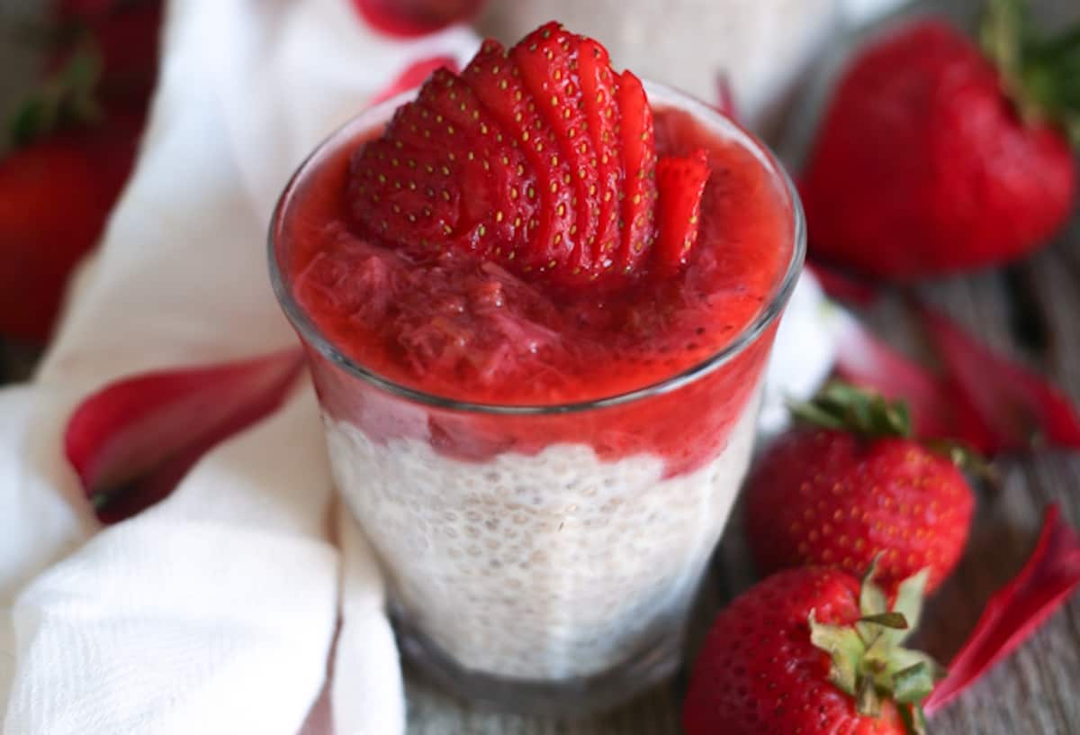 <p>Start your day right with Make Ahead Strawberry Rhubarb Delight-a lazy person’s secret to a flavorful morning. Prepare the night before and wake up to a delightful mix of sweet strawberries and tart rhubarb.<br><strong>Get the Recipe: </strong><a href="https://immigrantstable.com/strawberry-rhubarb-compote-chia-pudding/?utm_source=msn&utm_medium=page&utm_campaign=18 extremely quick and easy breakfast ideas for lazy people">Make Ahead Strawberry Rhubarb Delight</a></p>