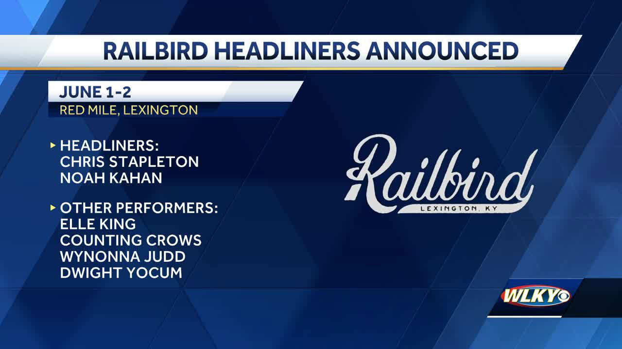 Railbird 2024 headliners announced