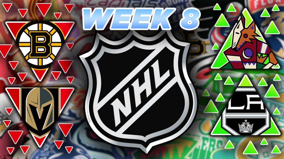 Ranking All 32 NHL Teams After Week 8 Games