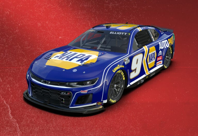 Chase Elliott 2024 NASCAR Paint Scheme (NAPA)