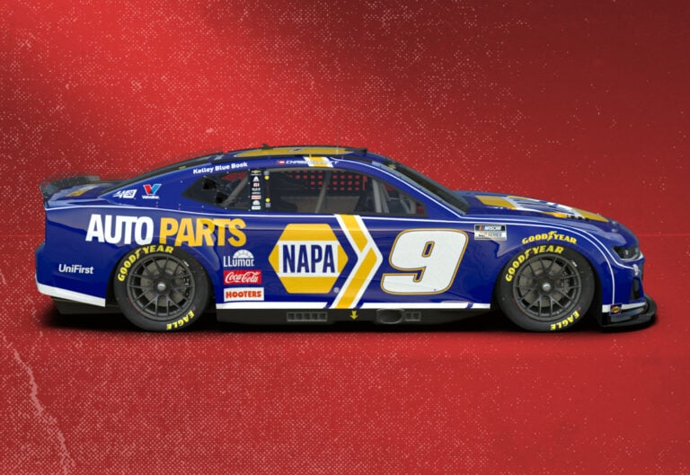 Chase Elliott 2024 NASCAR Paint Scheme (NAPA)