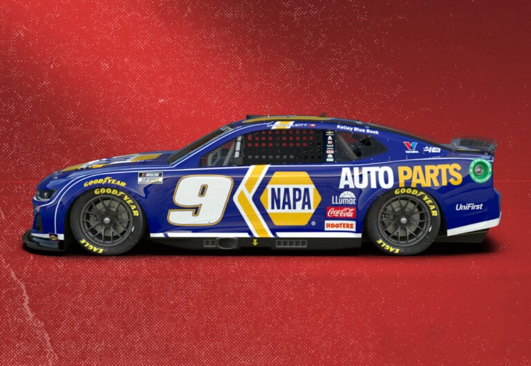 Chase Elliott 2024 NASCAR Paint Scheme (NAPA)