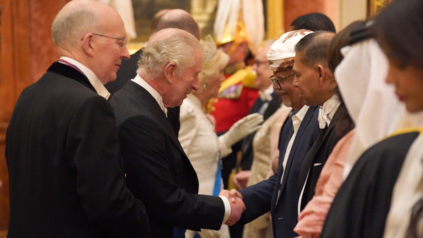 The white-tie event is held every year